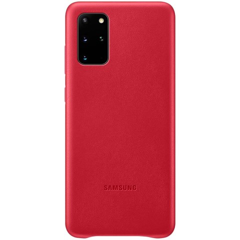 SAMSUNG Galaxy S20+ Leather Cover Red