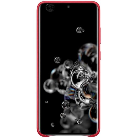 SAMSUNG Galaxy S20 Ultra Leather Cover Red