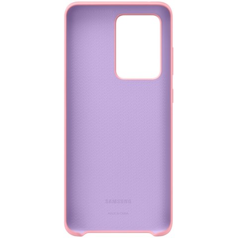SAMSUNG Galaxy S20 Ultra Silicone Cover Pink