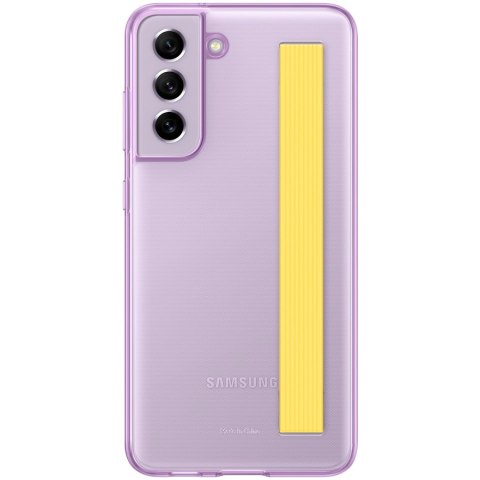 SAMSUNG Galaxy S21 FE Slim Strap Cover Violet