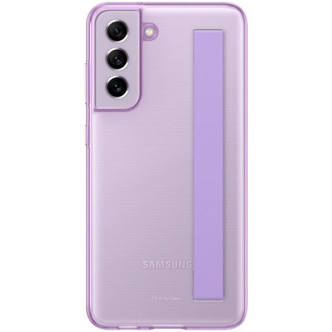 SAMSUNG Galaxy S21 FE Slim Strap Cover Violet