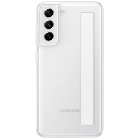 SAMSUNG Galaxy S21 FE Slim Strap Cover White