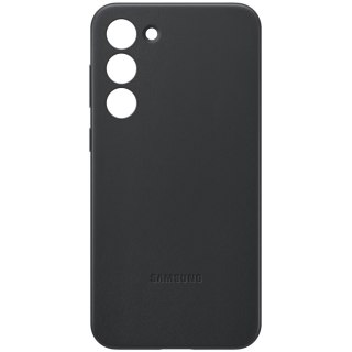 SAMSUNG Galaxy S23+ Leather Case Black