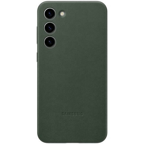 SAMSUNG Galaxy S23+ Leather Case Green