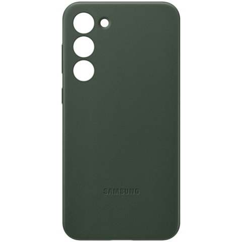 SAMSUNG Galaxy S23+ Leather Case Green