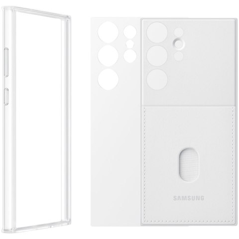 SAMSUNG Galaxy S23 Ultra Frame Case White