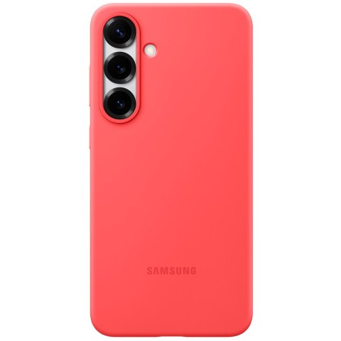 SAMSUNG Galaxy S25+ Silicone Case Red