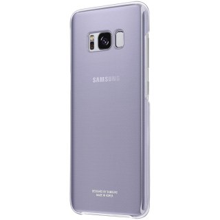 SAMSUNG Galaxy S8 Clear Cover Violet