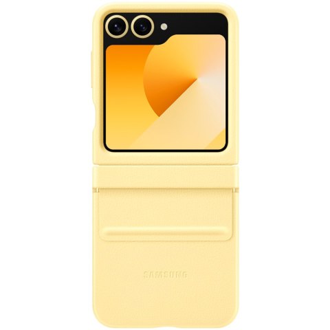 SAMSUNG Galaxy Z Flip 6 FLAP Eco Leather Case Yellow