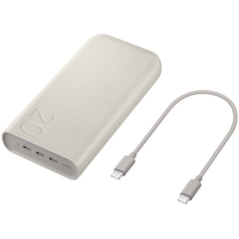 SAMSUNG Power Bank 20000 mAh 3xUSB-C Beige