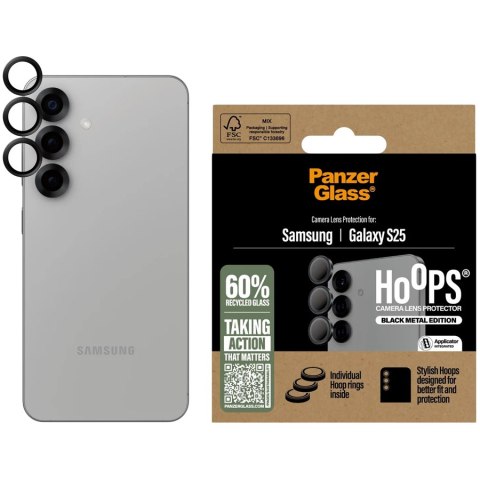 PANZERGLASS Hoops Camera Sam S25 Camera Lens Protector Black