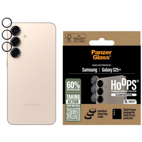 PANZERGLASS Hoops Camera Sam S25+ Camera Lens Protector Transparent