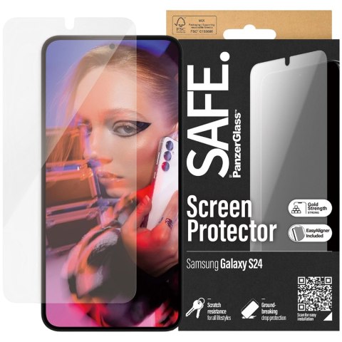 PANZERGLASS Safe by Sam S24 Screen Protector Ultra-Wide Fit Safe95666
