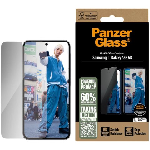 PANZERGLASS Ultra-Wide Fit Sam A56 5G Privacy TempeRed Glass