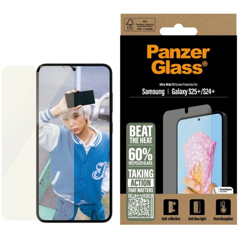 PANZERGLASS Ultra-Wide Fit Sam S25+ All in One