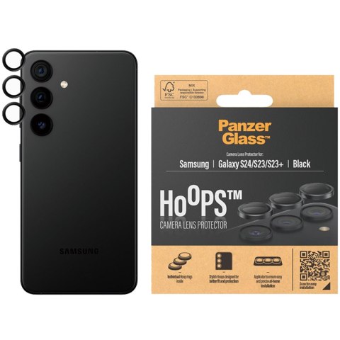 PANZERGLASS Camera Lens Protector Black SAMSUNG Galaxy S24 S23 S23+