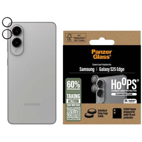 PANZERGLASS Hoops Camera Sam S25 Edge Camera Lens Protector Transparent