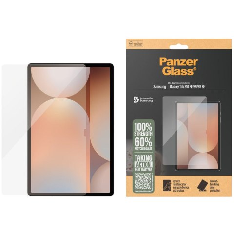 PANZERGLASS Screen Protector SAMSUNG Galaxy Tab S10 FE S9 S9 FE Ultra-Wide Fit