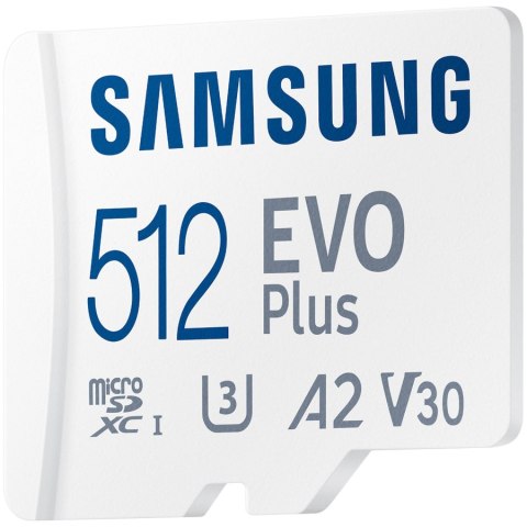 SAMSUNG EVO+ 512GB mSD + Adapter