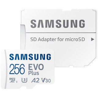 SAMSUNG EVO+ mSD + Adapter 256GB
