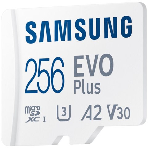 SAMSUNG EVO+ mSD + Adapter 256GB