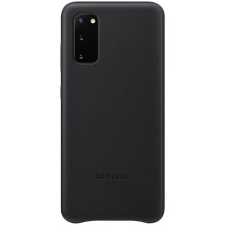 SAMSUNG Galaxy S20 Leather Cover Black