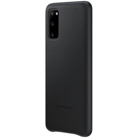SAMSUNG Galaxy S20 Leather Cover Black