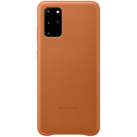 SAMSUNG Galaxy S20+ Leather Cover Brown
