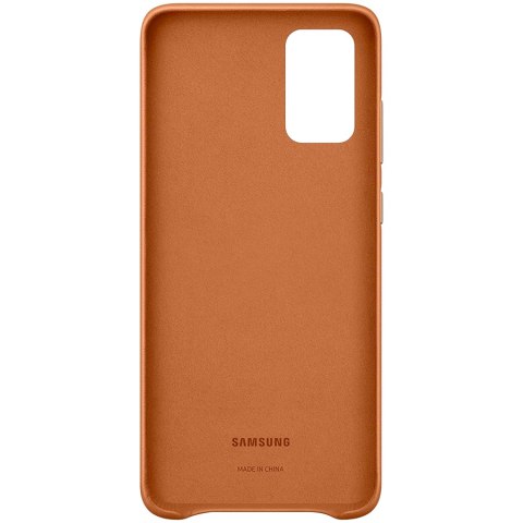 SAMSUNG Galaxy S20+ Leather Cover Brown