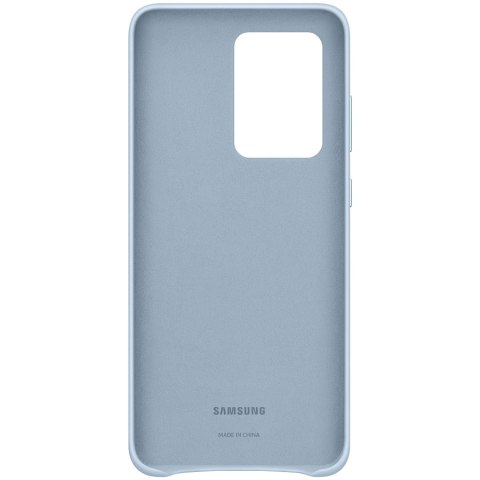 SAMSUNG Galaxy S20 Ultra Leather Cover Blue