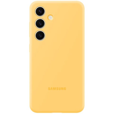 SAMSUNG Galaxy S24 Silicone Case Yellow