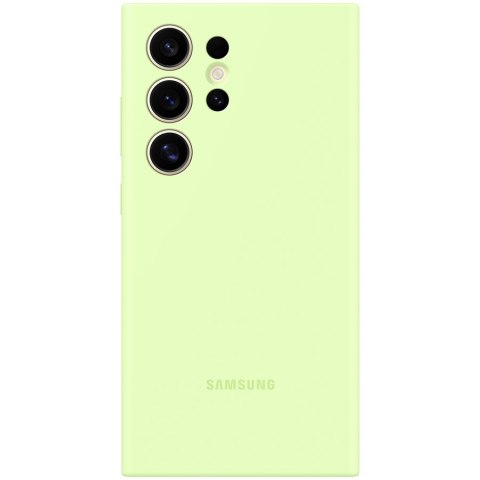 SAMSUNG Galaxy S24 Ultra Silicone Case Light Green
