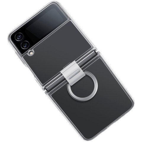 SAMSUNG Galaxy Z Flip4 Transparent Clear Cover Ring Tribal
