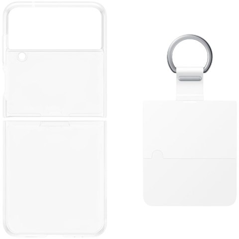 SAMSUNG Galaxy Z Flip4 Transparent Clear Cover Ring Tribal