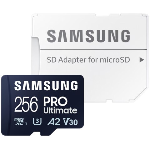 SAMSUNG MicroSD Pro Ultimate 256GB + Adapter