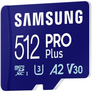 SAMSUNG Pro+ 512GB + Adapter