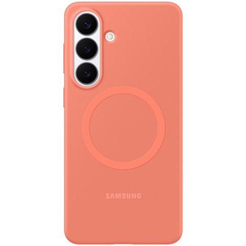 Samsung Galaxy S26+ Silicone Magnet Case Coralred